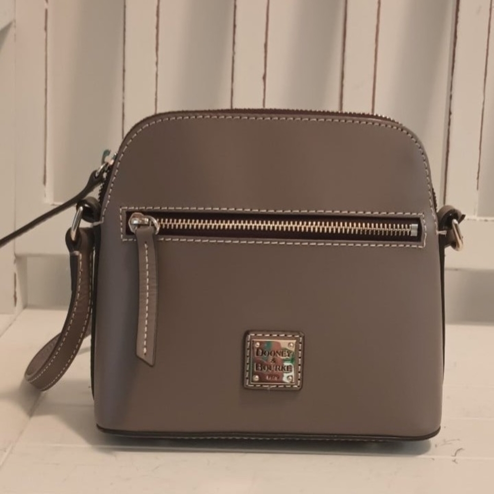 Dooney & Bourke Taupe Crossbody Bag